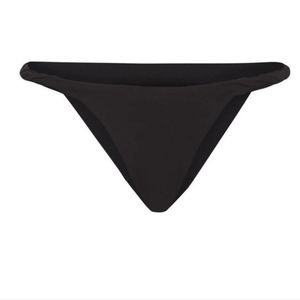 SKIMS twist bikini in Soot